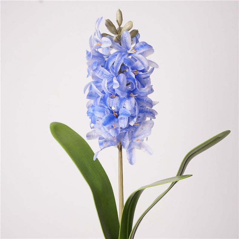 Artificial Hyacinth Stem – 16.1" Premium Real-Touch Faux Flower for Home & Wedding Décor