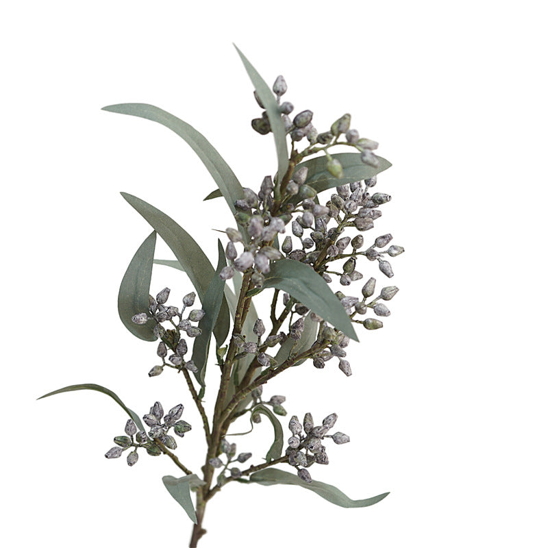 Artificial Eucalyptus Fruit Stem – 29.9" High-Quality Faux Plant for Home Décor, Floral Arrangements & Photography Props