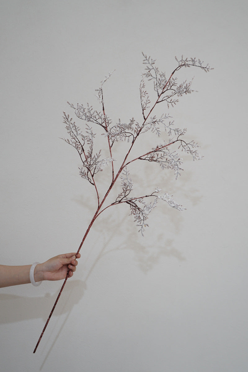Artificial Lover’s Grass Stem – 40.6" Faux Flower Branch for Home Décor