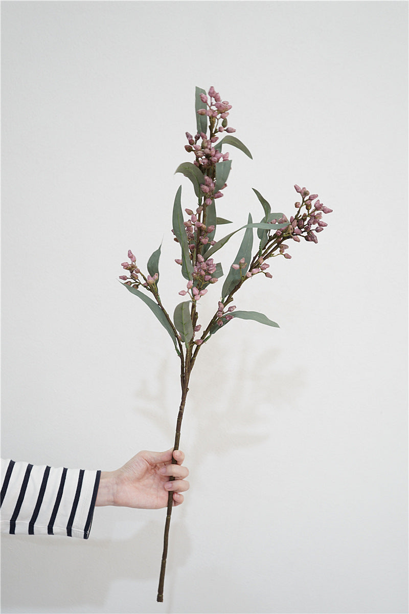 Artificial Eucalyptus Fruit Stem – 29.9" High-Quality Faux Plant for Home Décor, Floral Arrangements & Photography Props