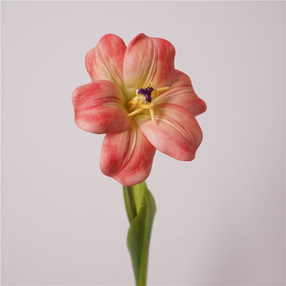 Artificial PU Brownie Tulip – High-Quality Lifelike Flower