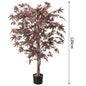 Artificial Purple Maple Tree – Lifelike Decorative Tree