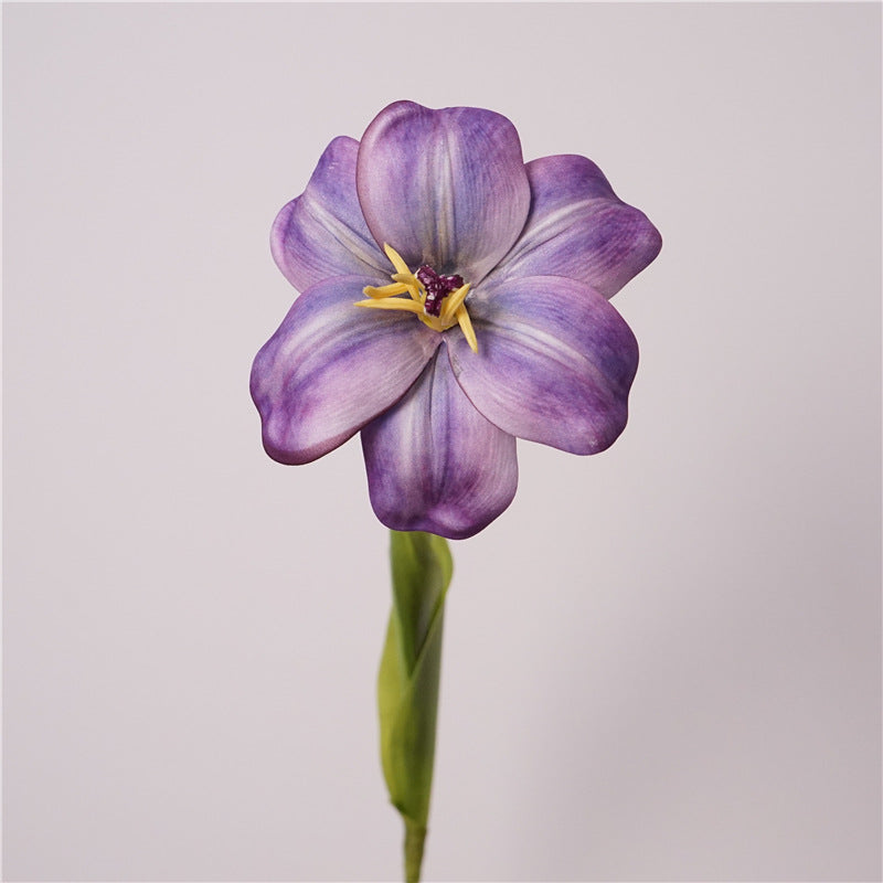 Artificial PU Brownie Tulip – High-Quality Lifelike Flower