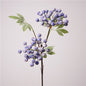Artificial Large Blueberry Branch – Home Décor Fruit Stem