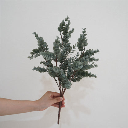 Artificial Eucalyptus Stem – 17.7" Faux Greenery for Home, Table & Holiday Décor