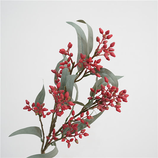 Artificial Eucalyptus Fruit Stem – 29.9" High-Quality Faux Plant for Home Décor, Floral Arrangements & Photography Props