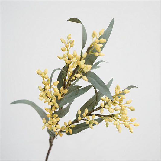 Artificial Eucalyptus Fruit Stem – 29.9" High-Quality Faux Plant for Home Décor, Floral Arrangements & Photography Props