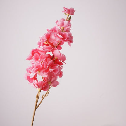 Artificial Cherry Blossom Branch – 27.6" Premium Real-Touch Moisture-Retaining Faux Flower for Wedding & Home Décor
