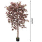 Artificial Purple Maple Tree – Lifelike Decorative Tree