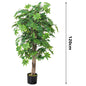 Artificial Maple Tree – Green, Lifelike Decorative Tree (4ft / 5.2ft, Soft PVC)