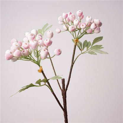 Artificial Large Blueberry Branch – Home Décor Fruit Stem