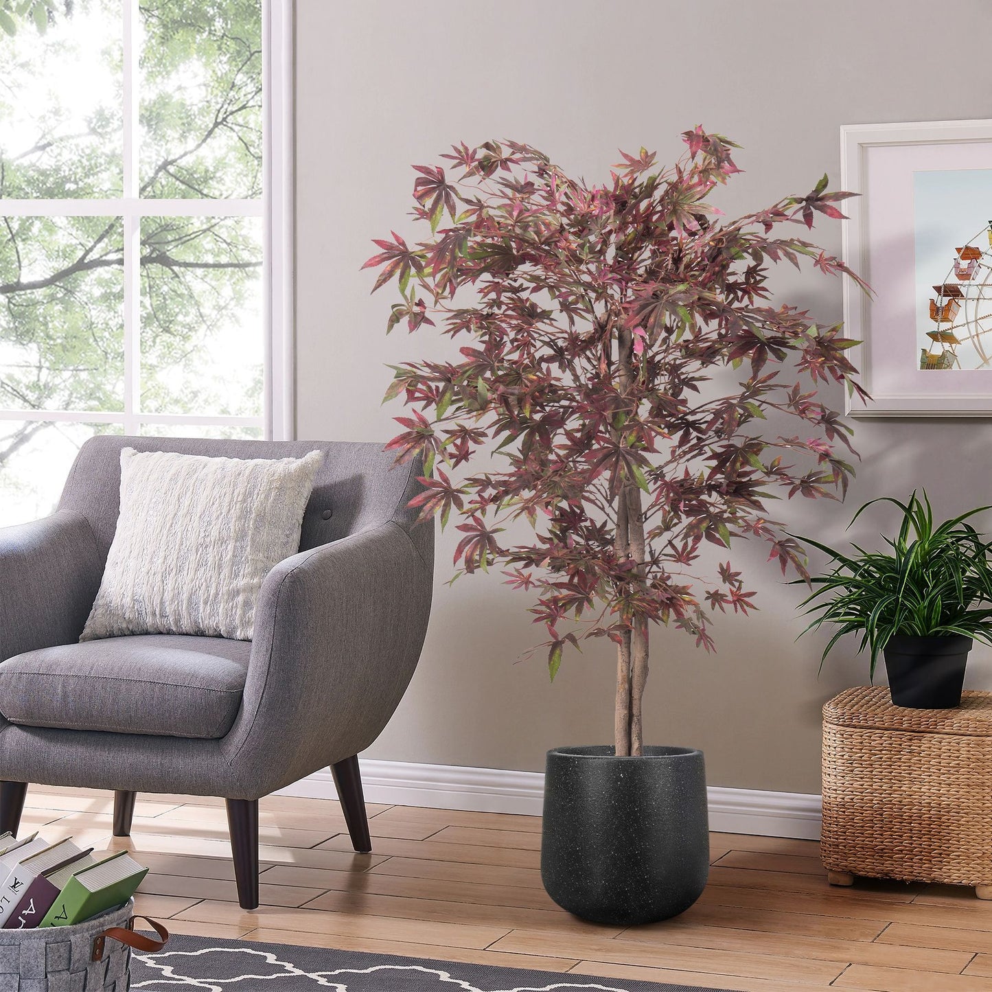 Artificial Purple Maple Tree – Lifelike Decorative Tree