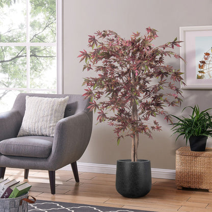 Artificial Purple Maple Tree – Lifelike Decorative Tree