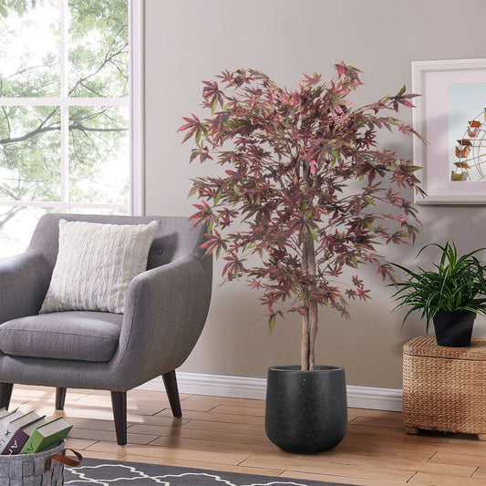 Artificial Purple Maple Tree – Lifelike Decorative Tree
