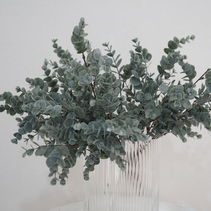 Artificial Eucalyptus Stem – 17.7" Faux Greenery for Home, Table & Holiday Décor