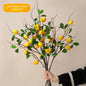 High-Quality Faux Lemon Branch – 32.7" | Ideal for Home, Wedding & Visual Merchandising