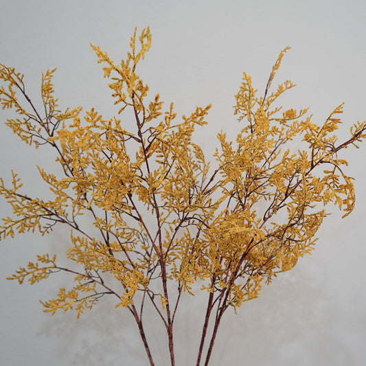 Artificial Lover’s Grass Stem – 40.6" Faux Flower Branch for Home Décor