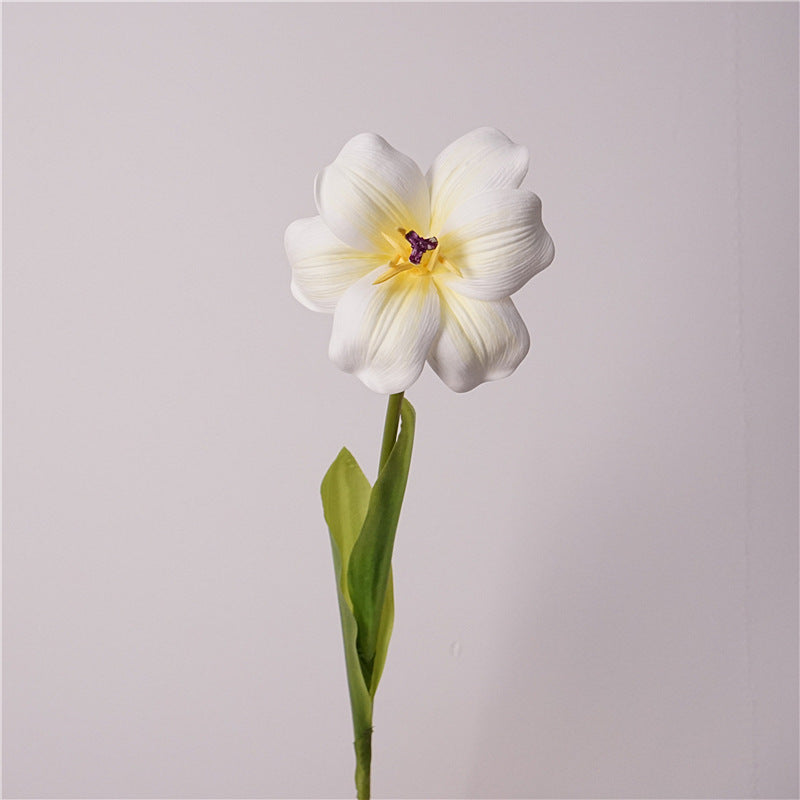 Artificial PU Brownie Tulip – High-Quality Lifelike Flower