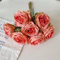 Artificial Rose Stem Bundle – 7pcs, 17.7"