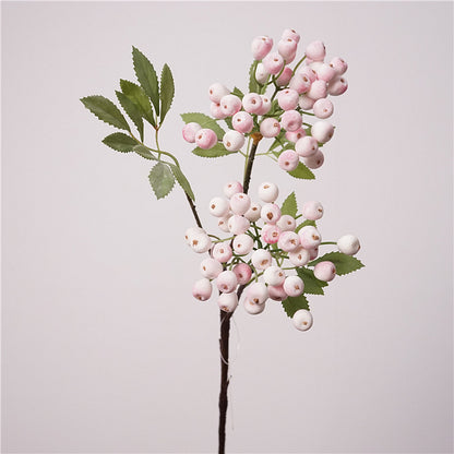 Artificial Large Blueberry Branch – Home Décor Fruit Stem