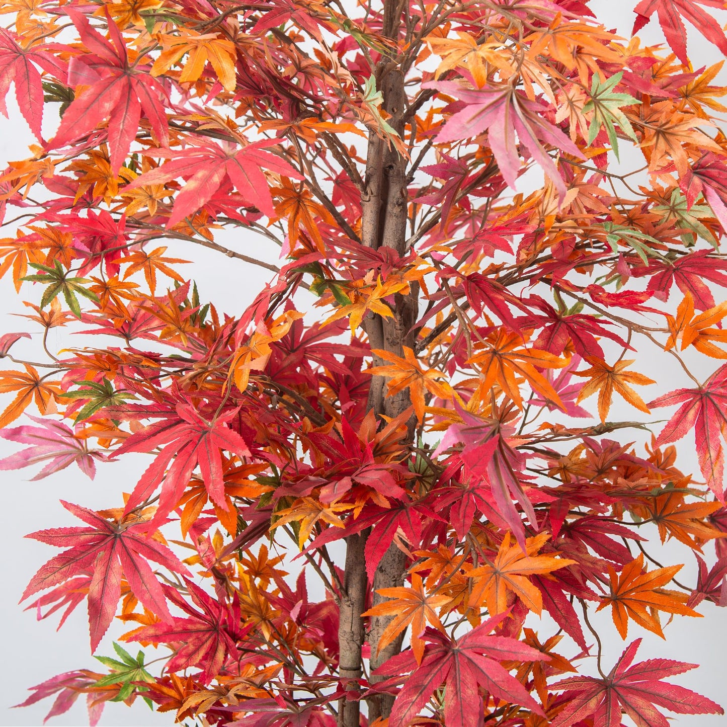 Artificial Maple Tree – Red, Lifelike Decorative Tree