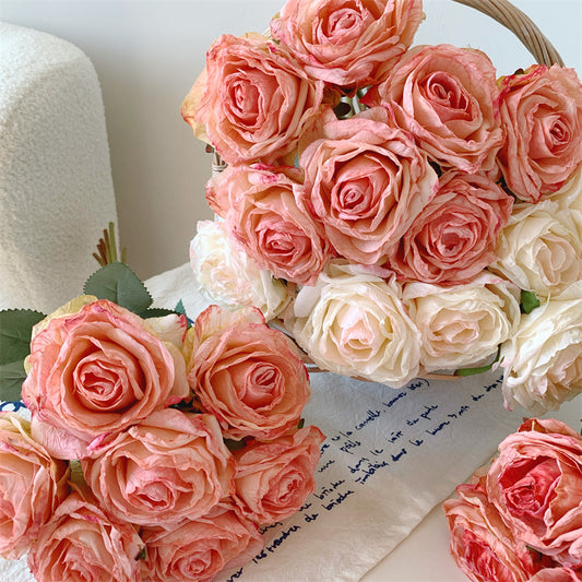 Artificial Rose Stem Bundle – 7pcs, 17.7"