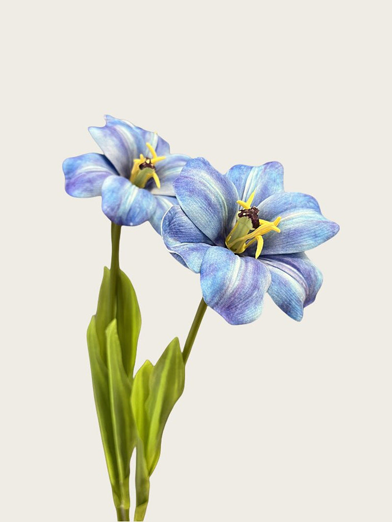 Artificial PU Brownie Tulip – High-Quality Lifelike Flower