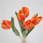 Artificial Real-Touch Tulip Stem – 14.2'' Lifelike Silk Flowers for Home & Wedding Decoration