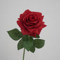 Artificial Large Rose Stem – 25.6" Premium Real-Touch Moisture-Retaining Faux Flower for Home & Wedding Décor