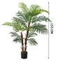 Artificial Areca Palm Tree – Double-Trunk Design