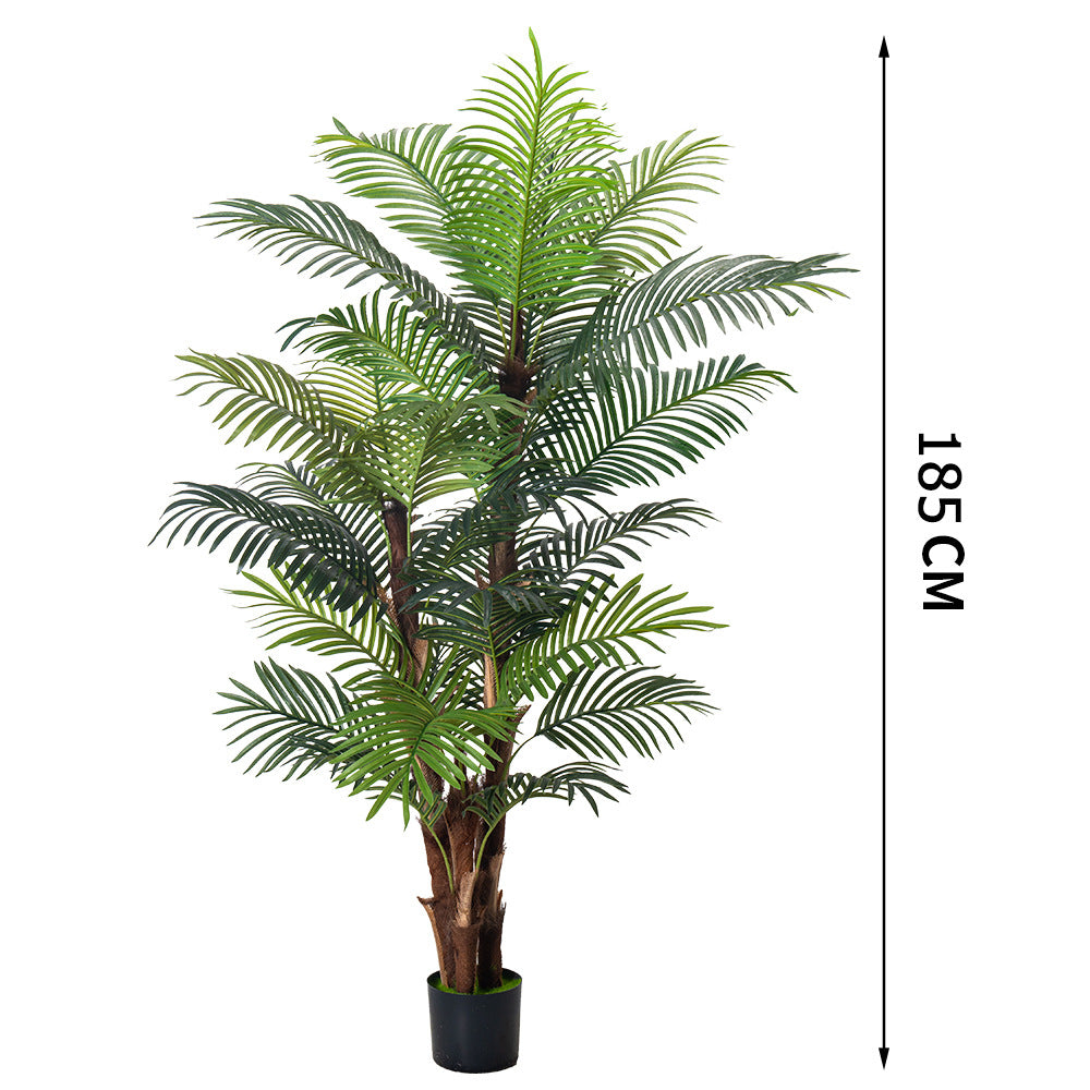 Artificial Areca Palm Tree – Double-Trunk Design