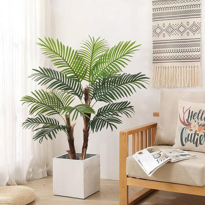 Artificial Areca Palm Tree – Double-Trunk Design