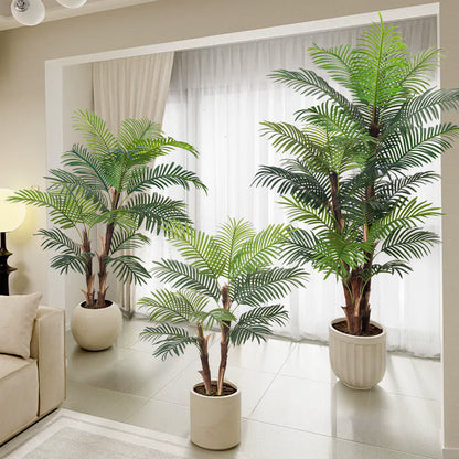 Artificial Areca Palm Tree – Double-Trunk Design
